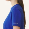 T-shirt en coton avec détail ruban