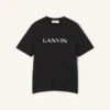 T-shirt en coton brodé Lanvin