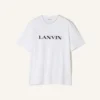 T-shirt en coton brodé Lanvin