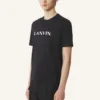 T-shirt en coton brodé Lanvin
