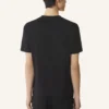 T-shirt en coton brodé Lanvin
