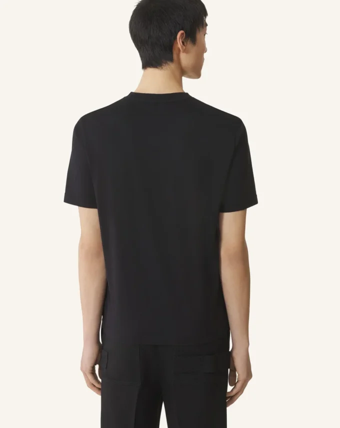 T-shirt en coton brodé Lanvin