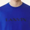 T-shirt en coton brodé Lanvin