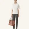T-shirt en coton molletonné