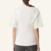 T-shirt en coton molletonné