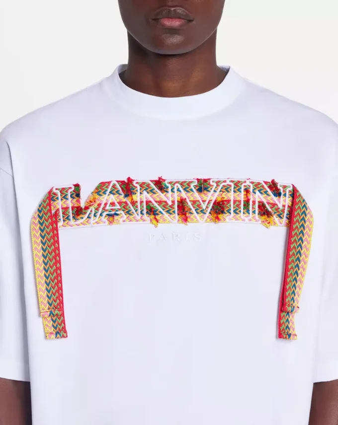 T-shirt oversize Curb Lace Lanvin
