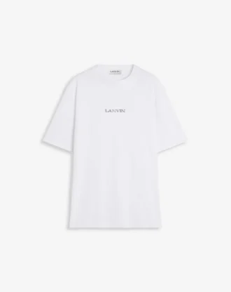 T-shirt unisexe avec logo Lanvin