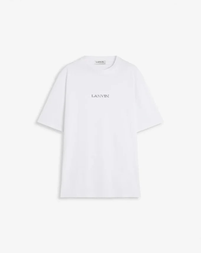 T-shirt unisexe avec logo Lanvin