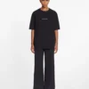 T-shirt unisexe avec logo Lanvin