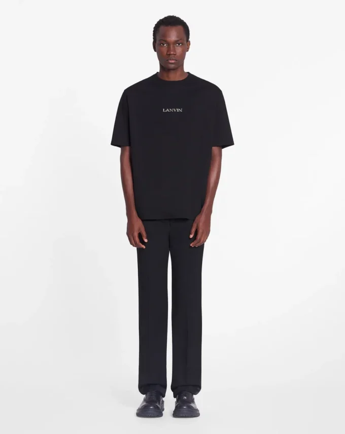 T-shirt unisexe avec logo Lanvin