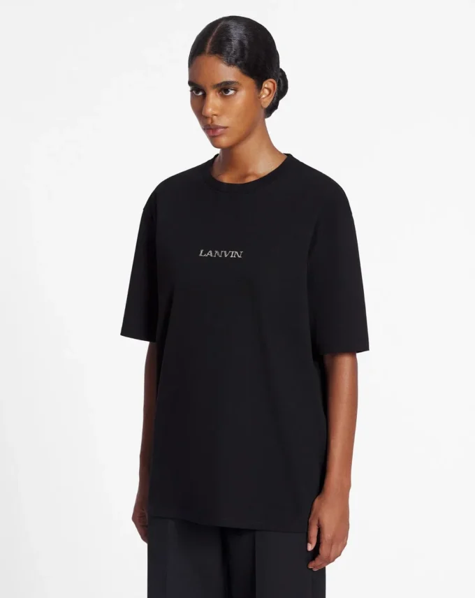T-shirt unisexe avec logo Lanvin