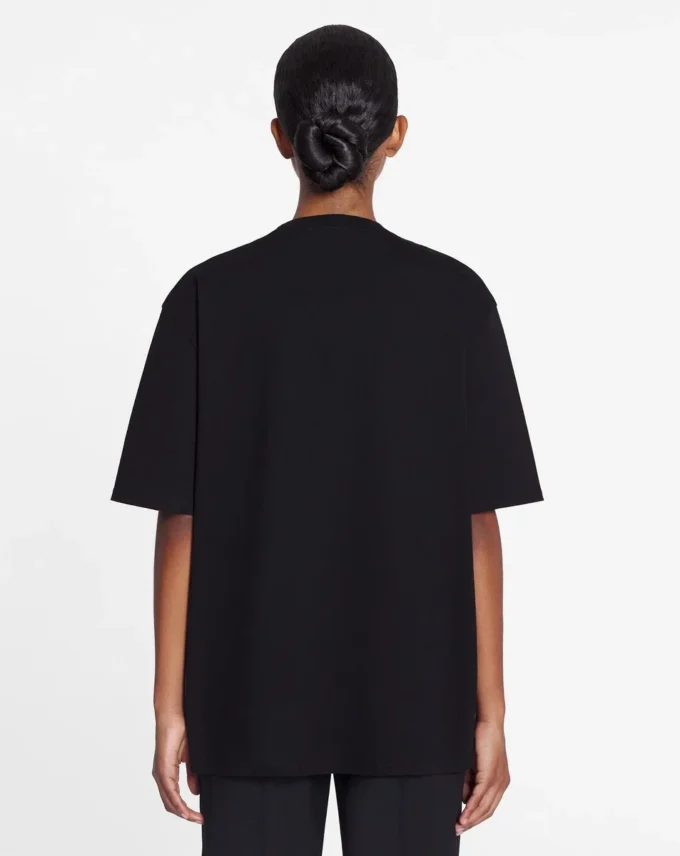 T-shirt unisexe avec logo Lanvin