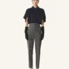 Top en georgette de soie