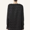 Top fluide en viscose jacquard