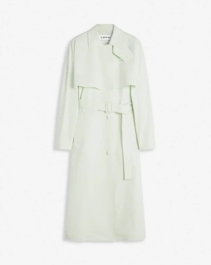 Trench-coat en coton