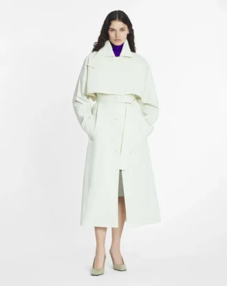 Trench-coat en coton