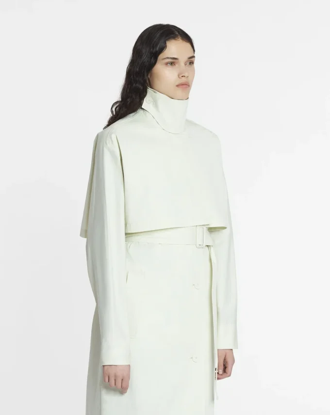 Trench-coat en coton