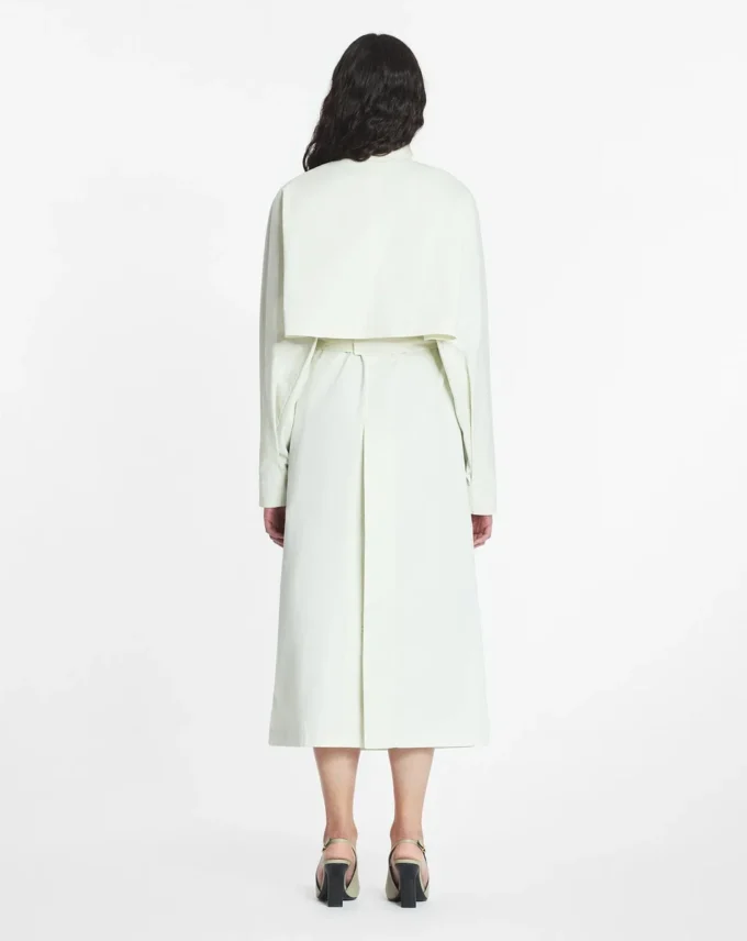 Trench-coat en coton