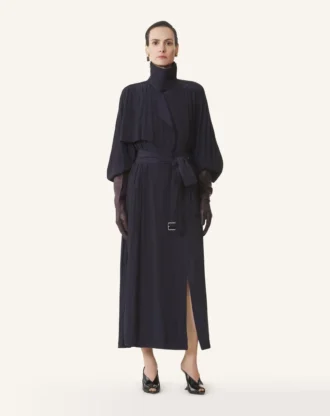 Trench en charmeuse
