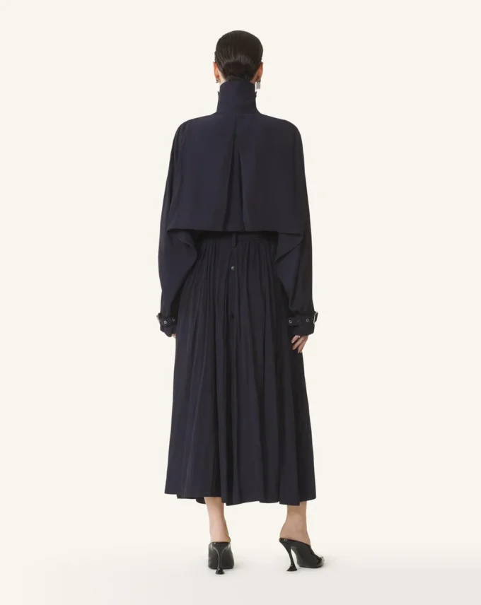 Trench en charmeuse