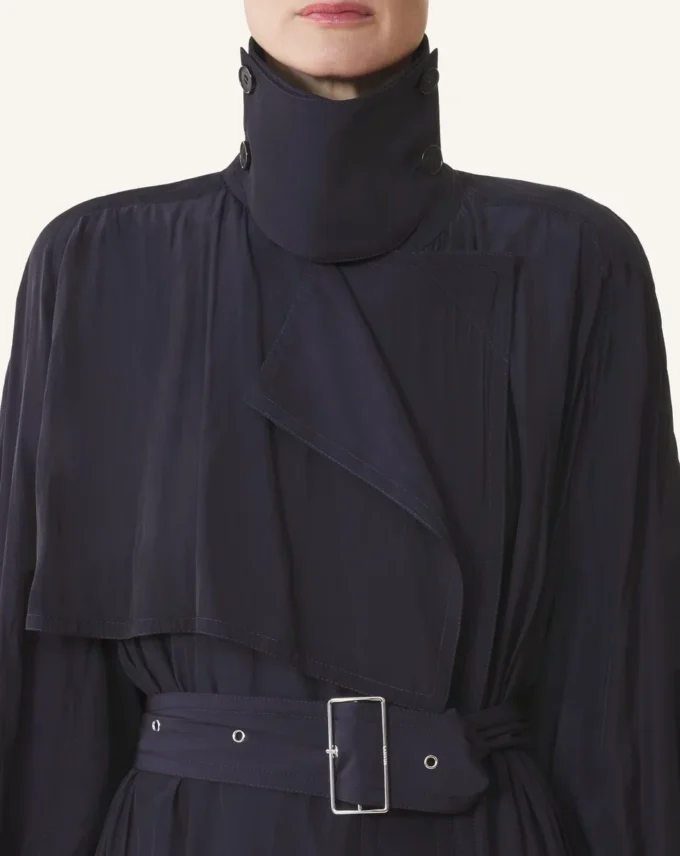 Trench en charmeuse