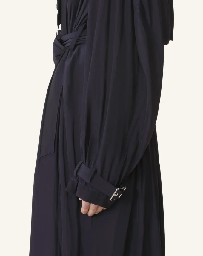 Trench en charmeuse