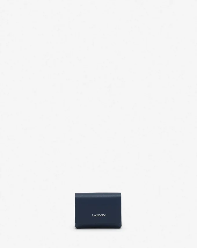Étui en cuir signature Lanvin pour Airpods Pro