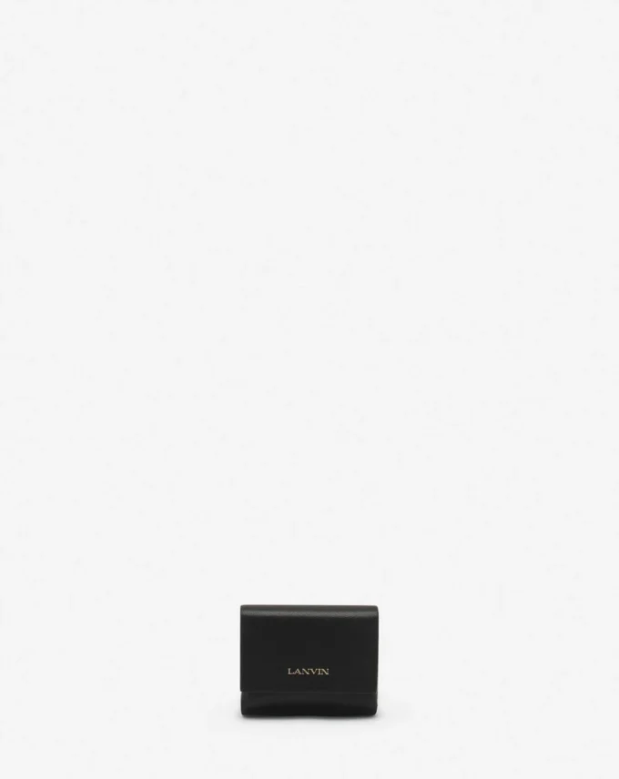 Étui en cuir signature Lanvin pour Airpods Pro