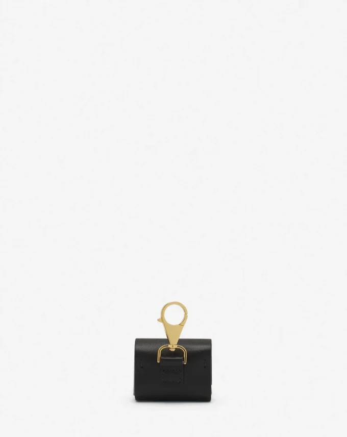 Étui en cuir signature Lanvin pour Airpods Pro