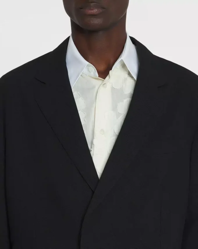 Veste ample en laine