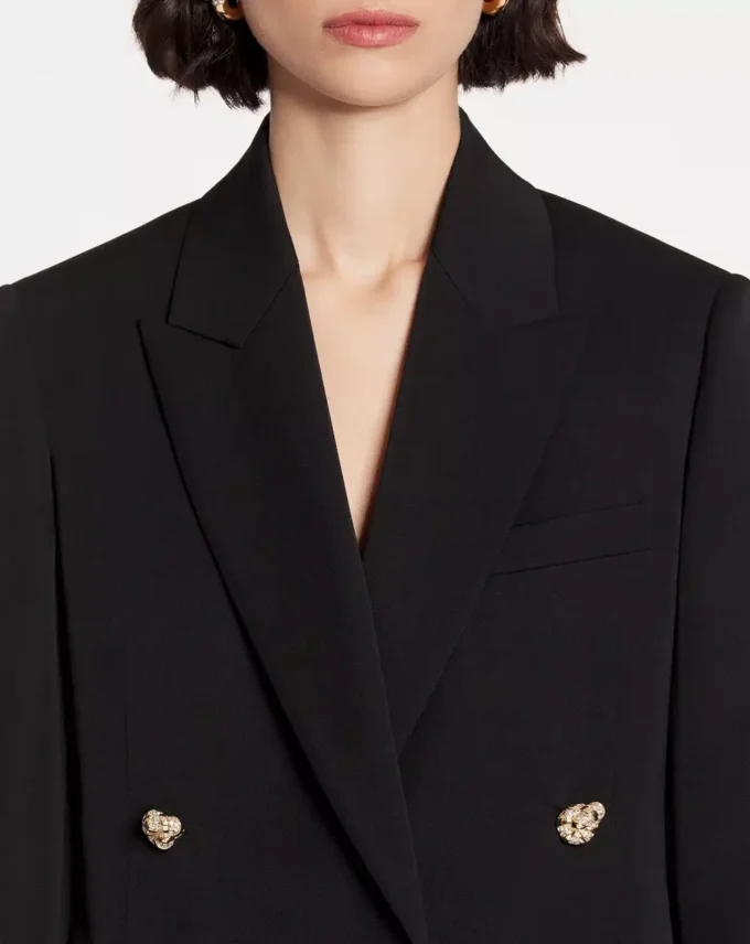 Veste croisée
