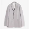 Veste droite en coton