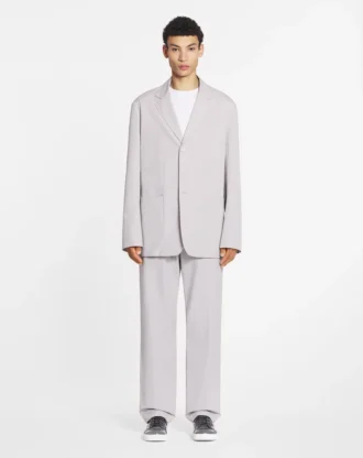 Veste droite en coton