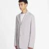 Veste droite en coton