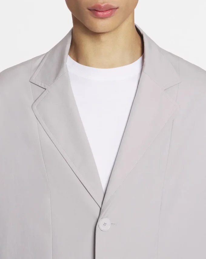 Veste droite en coton