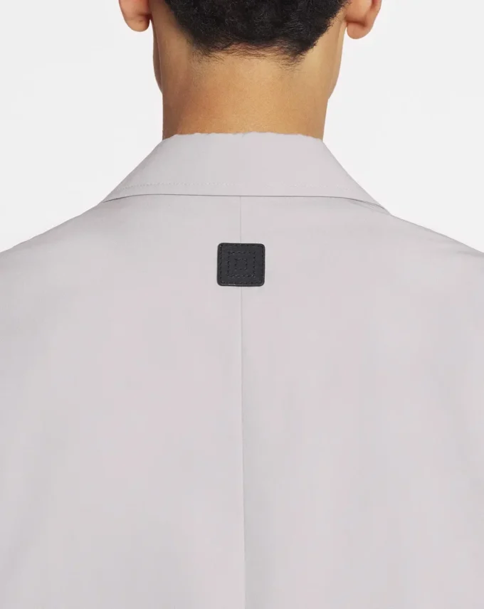 Veste droite en coton