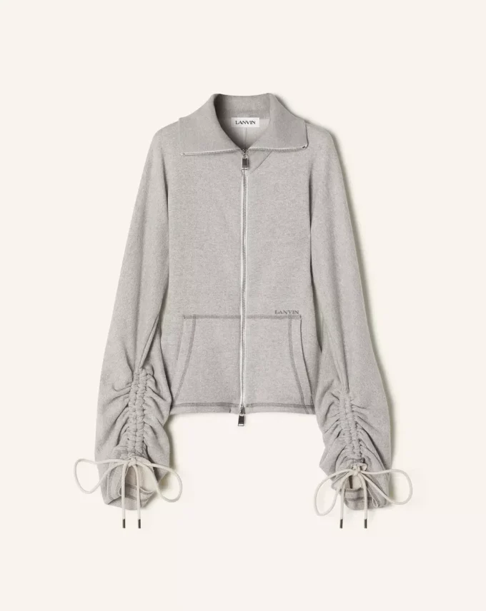 Veste en jersey de coton