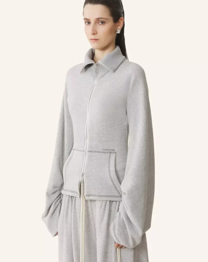 Veste en jersey de coton