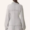 Veste en jersey de coton