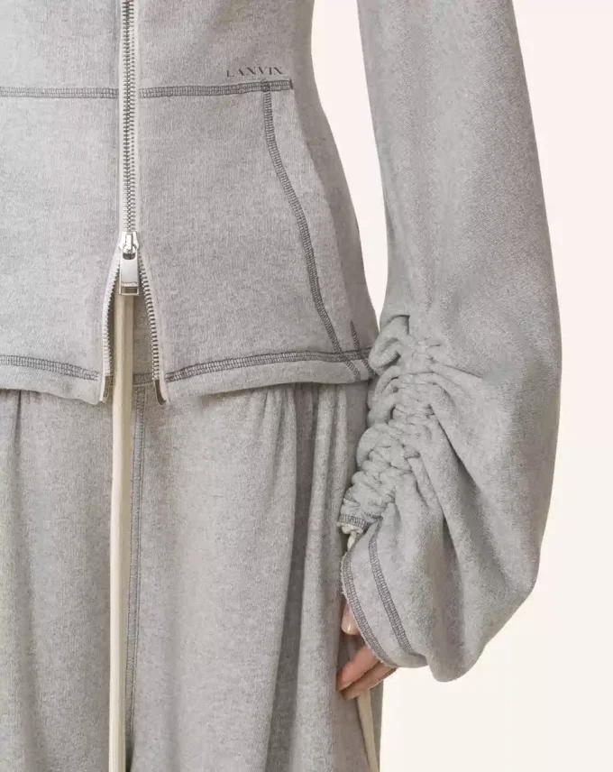 Veste en jersey de coton