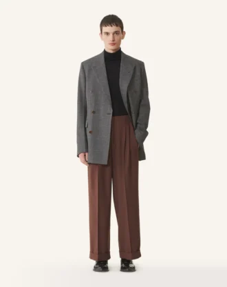 Veste en laine Prince de Galles