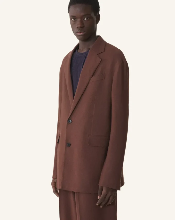 Veste oversize en flanelle