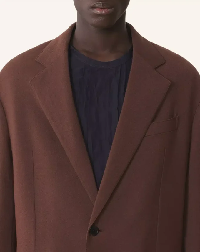 Veste oversize en flanelle