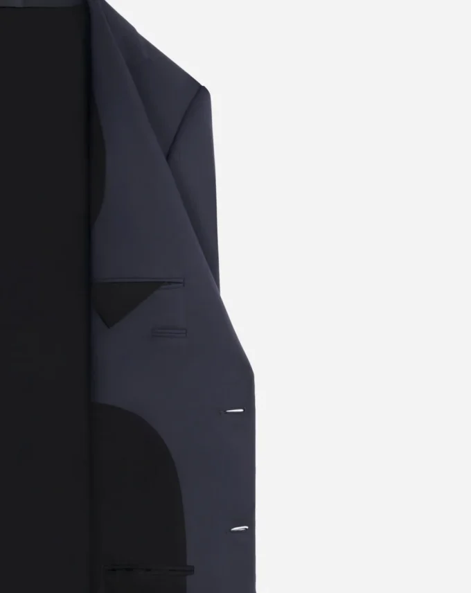 Veste à poches à rabat et boutonnage simple